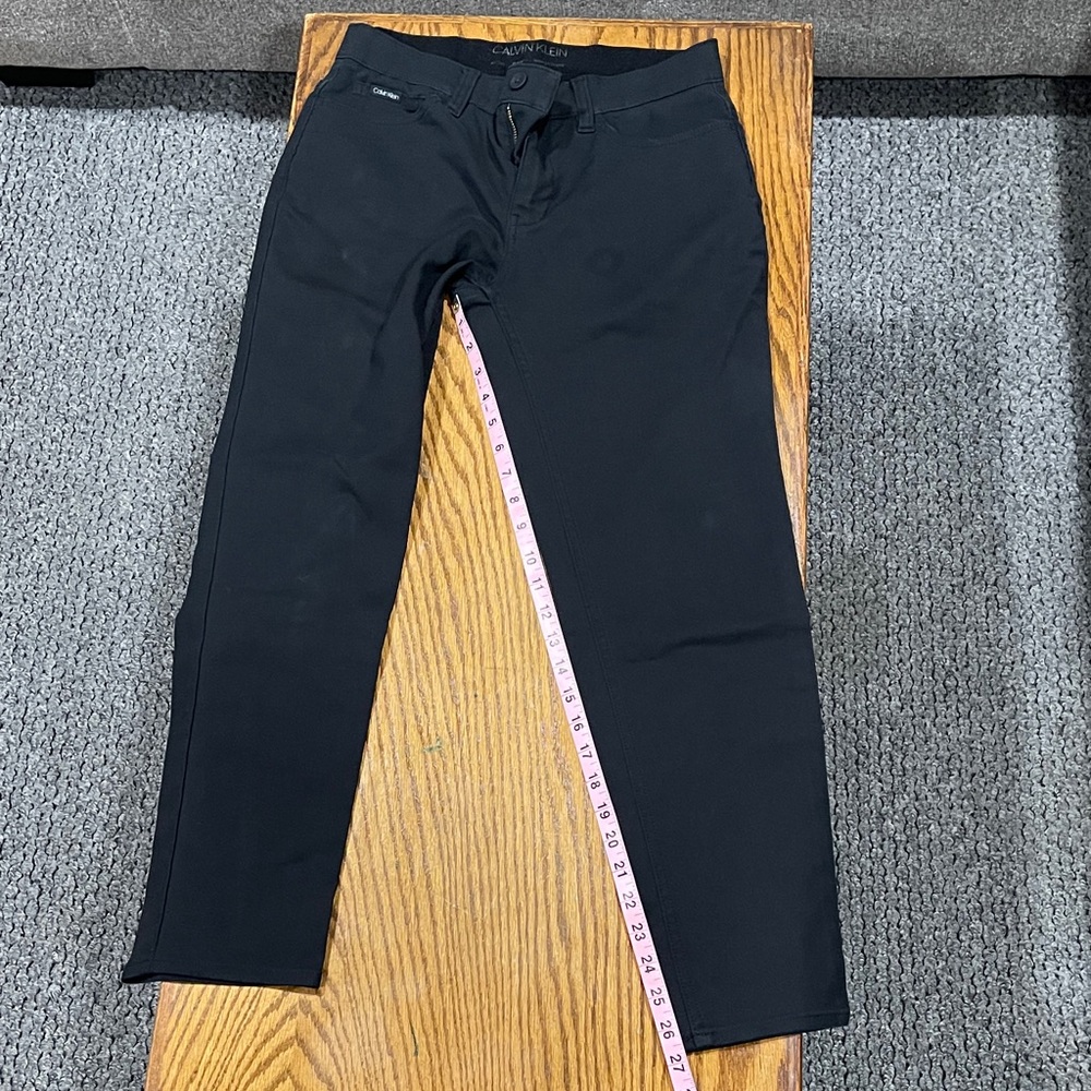 Calvin Klein Men's Black Chinos